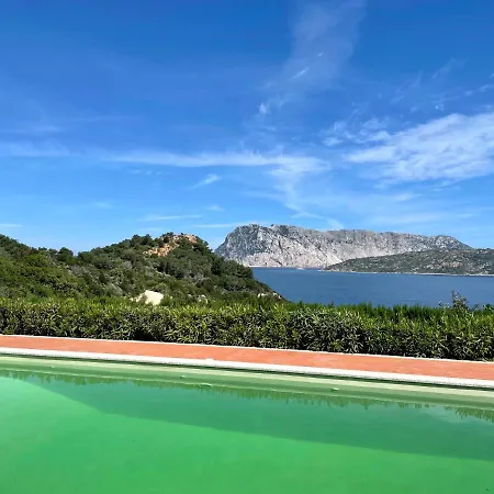San Teodoro Punta Est Spettacolare Quadrilocale Vista Mare דירה קאפו קודה קבלו