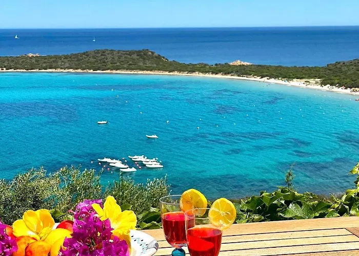 San Teodoro Punta Est Spettacolare Quadrilocale Vista Mare Apartamento